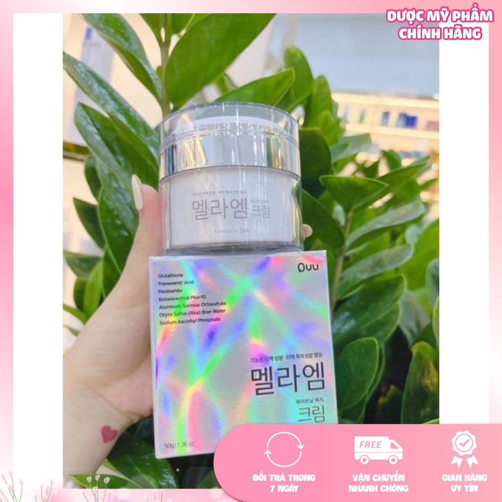 Kem dưỡng trắng da mờ thâm nám tàn nhang Dr.MH Mela M Cream 50ml
