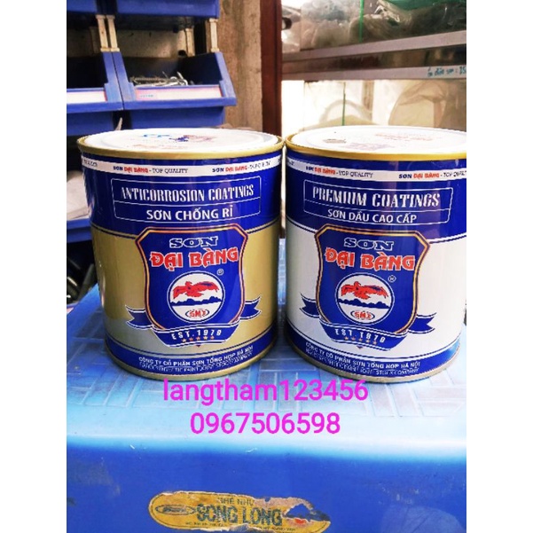Sơn Đại Bàng chính hãng lọ 750ml và 3kg