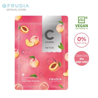 Mặt Nạ Dưỡng Chất Cấp Nước Từ Trái Đào Frudia My Orchard Squeeze Mask Peach 20ml/1pcs