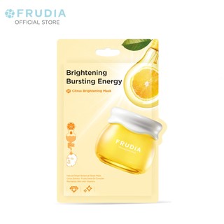 [H&B GIFT] Mặt Nạ Dưỡng Trắng Sáng Da Chiết Xuất Cam Quýt Frudia Citrus Brightening Mask 20ml/1pcs (new)