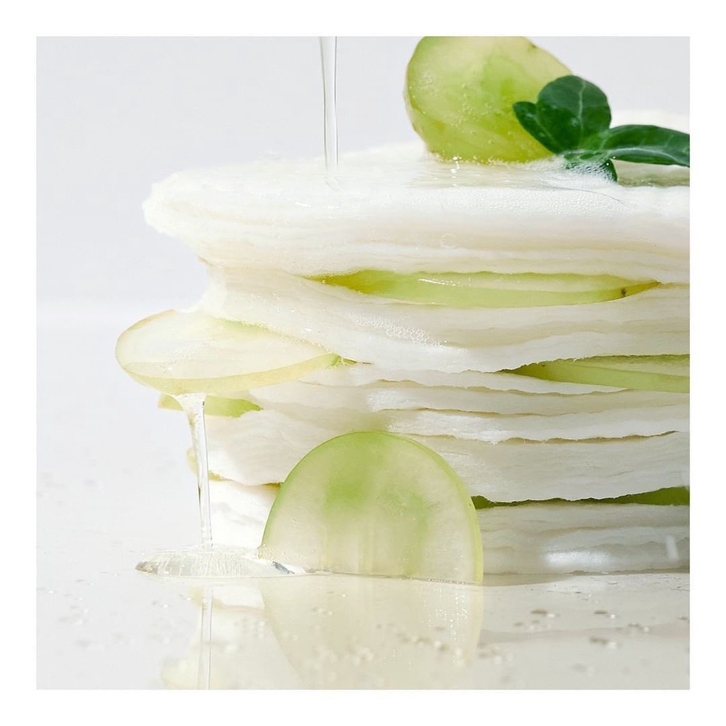 Bông Tẩy Tế Bào Chết Kiểm Soát Lỗ Chân Lông Nho Xanh Frudia Green Grape Pore Peeling Pad 3ml