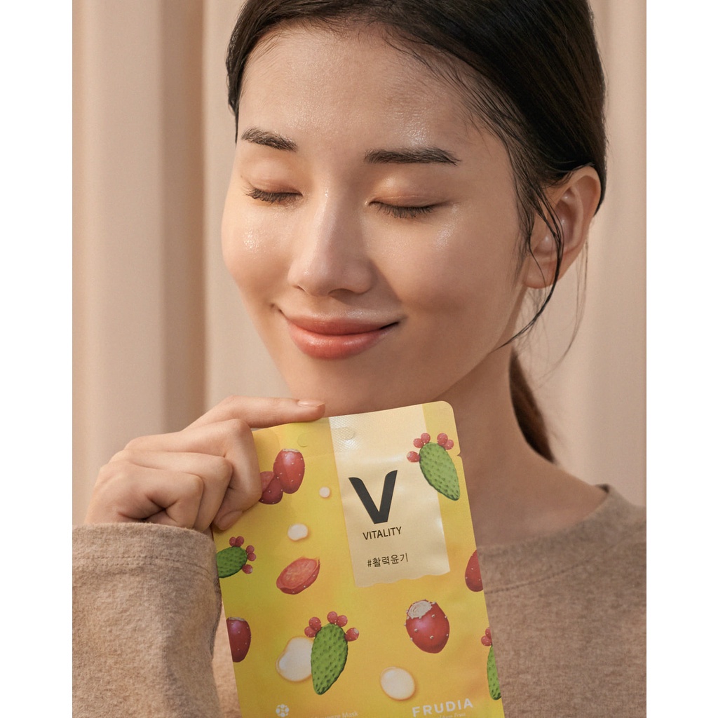 Mặt Nạ Giúp Nuôi Dưỡng Làn Da Chiết Xuất Từ Xương Rồng Frudia My Orchard Squeeze Mask Cactus