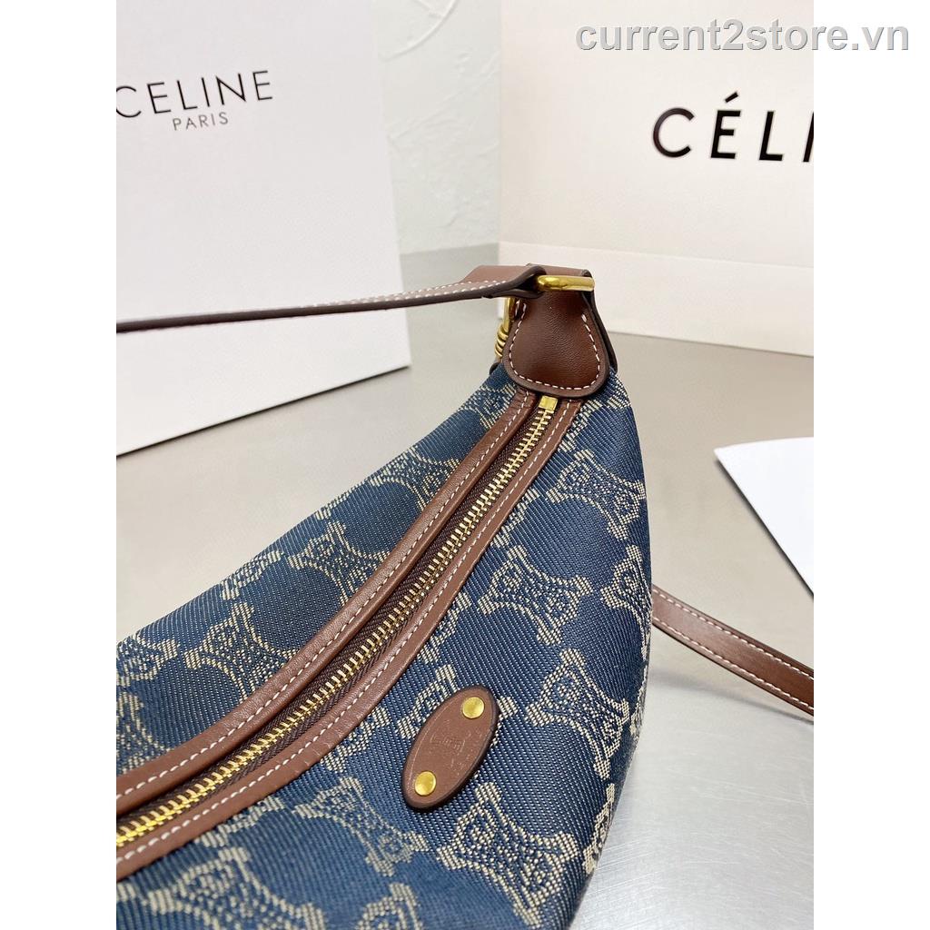 Túi Xách Denim In Logo Chữ Cái Mới Dành Cho Nữ