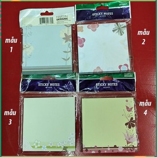 xấp giấy note ghi chú 80 tờ 9x9cm, hàng hiệu Mỹ. V238