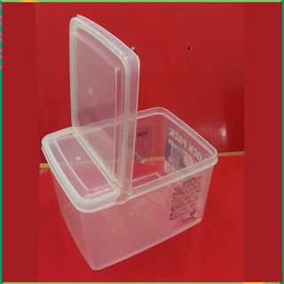 hộp nhựa đựng thực phẩm Nhật, hộp nhựa nắp mở đứng dung tích 1,7 lít 16,8x13cm cao 11,3cm. K4366