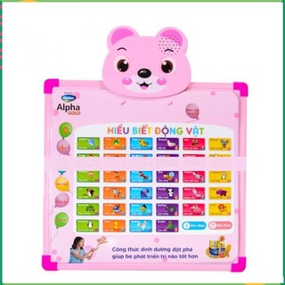 Bảng chấm đọc thông minh đa năng có viết lông, dạy Anh-Việt cho bé. V556h