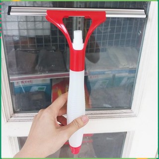 Cây lau kính với cán cầm cũng là bình xịt nước lau kính 2 trong 1 của Cty Nhật. K186