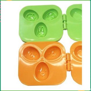 bộ 2 khuôn silicon làm trứng cút hình đầu con thú của Nhật. H866