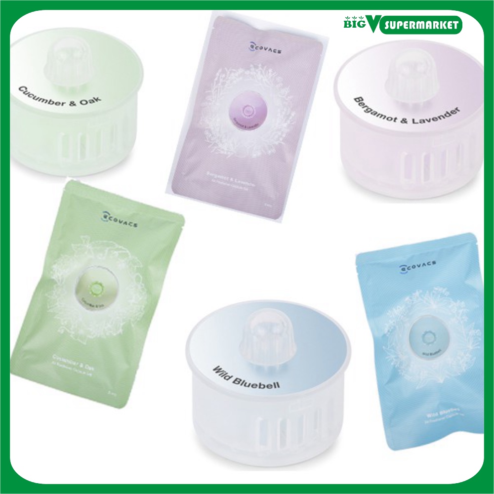 Sáp thơm 3 mùi cho Robot hút bụi Ecovasc Deebot T9 Aivi -T9 Max - T9 Power- T9 Aivi Plus - Ozmo T9/PLUS