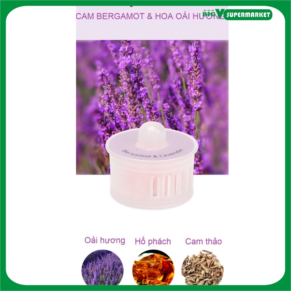 Sáp thơm 3 mùi cho Robot hút bụi Ecovasc Deebot T9 Aivi -T9 Max - T9 Power- T9 Aivi Plus - Ozmo T9/PLUS