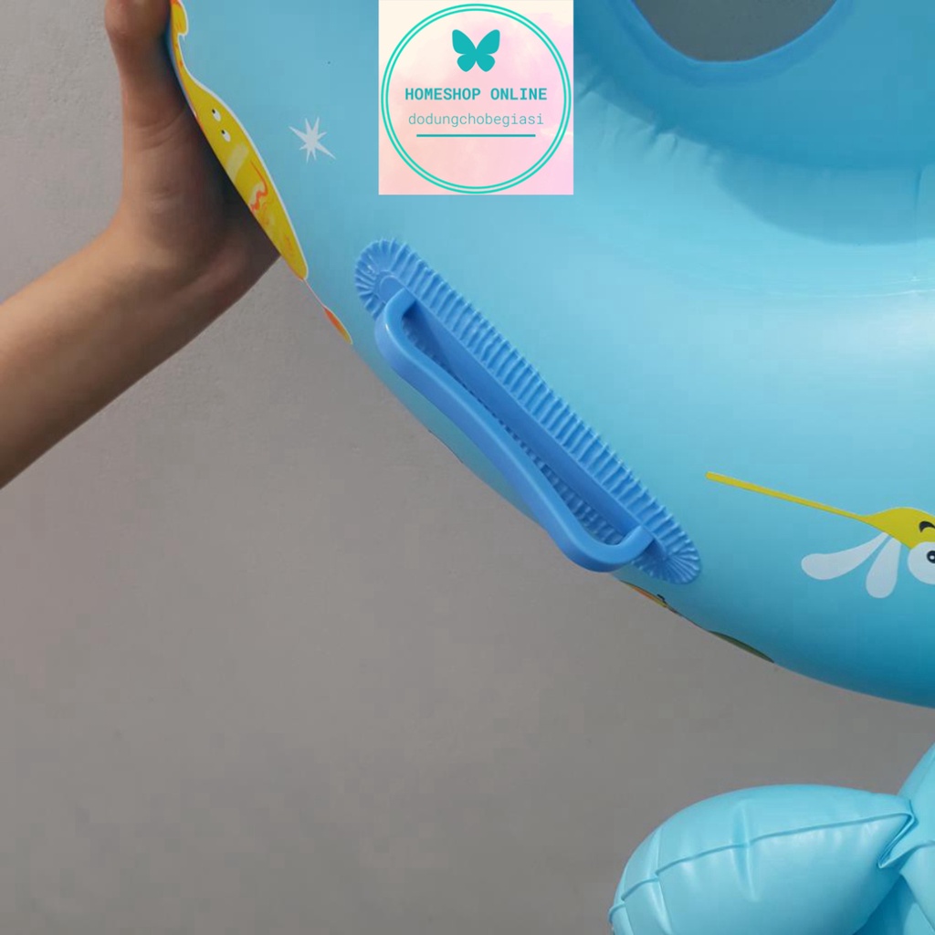 Phao bơi cho bé kiểu xỏ chân hoặc ngồi trên nước (1-6 tuổi) hình Thú đẹp tươi mã 50055