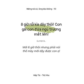 Sách Miệng Nói Có, Lòng Bảo Không - Wonders