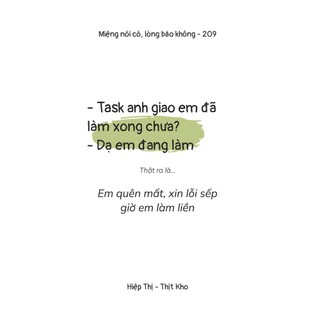 Sách Miệng Nói Có, Lòng Bảo Không - Wonders