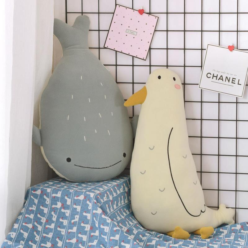 Thú Nhồi Bông Hoạt Hình Phong Cách Bắc Âu Dễ Thương