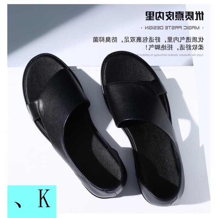 Giày Sandal Bằng Da Thật Thời Trang Mùa Hè 2023 Dành Cho Nam 4748