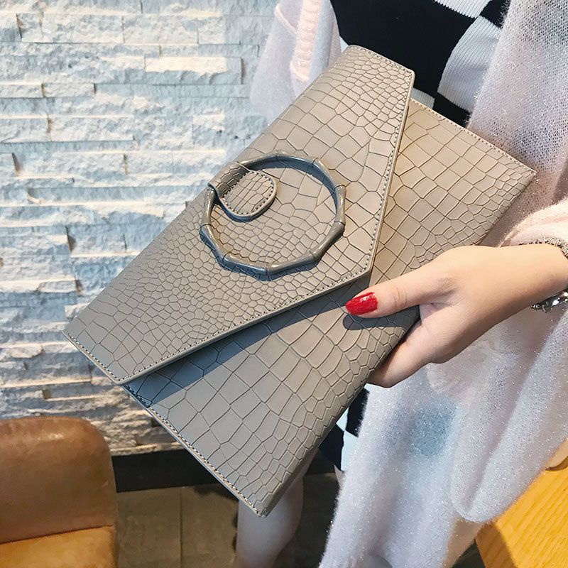 Túi Xách Da Cá Sấu Dạng Hạt Tròn Sóng Đeo Một Vai Khí Chất joker Thời Trang Cho Nữ fema