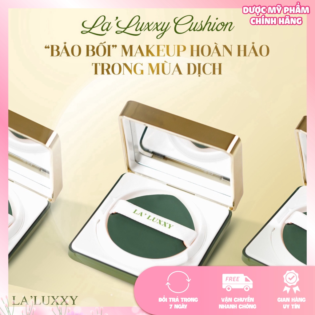 Phấn Nước La'luxxycủa Dr. Lacir giúp che khuyết điểm hoàn hảo cho làn da