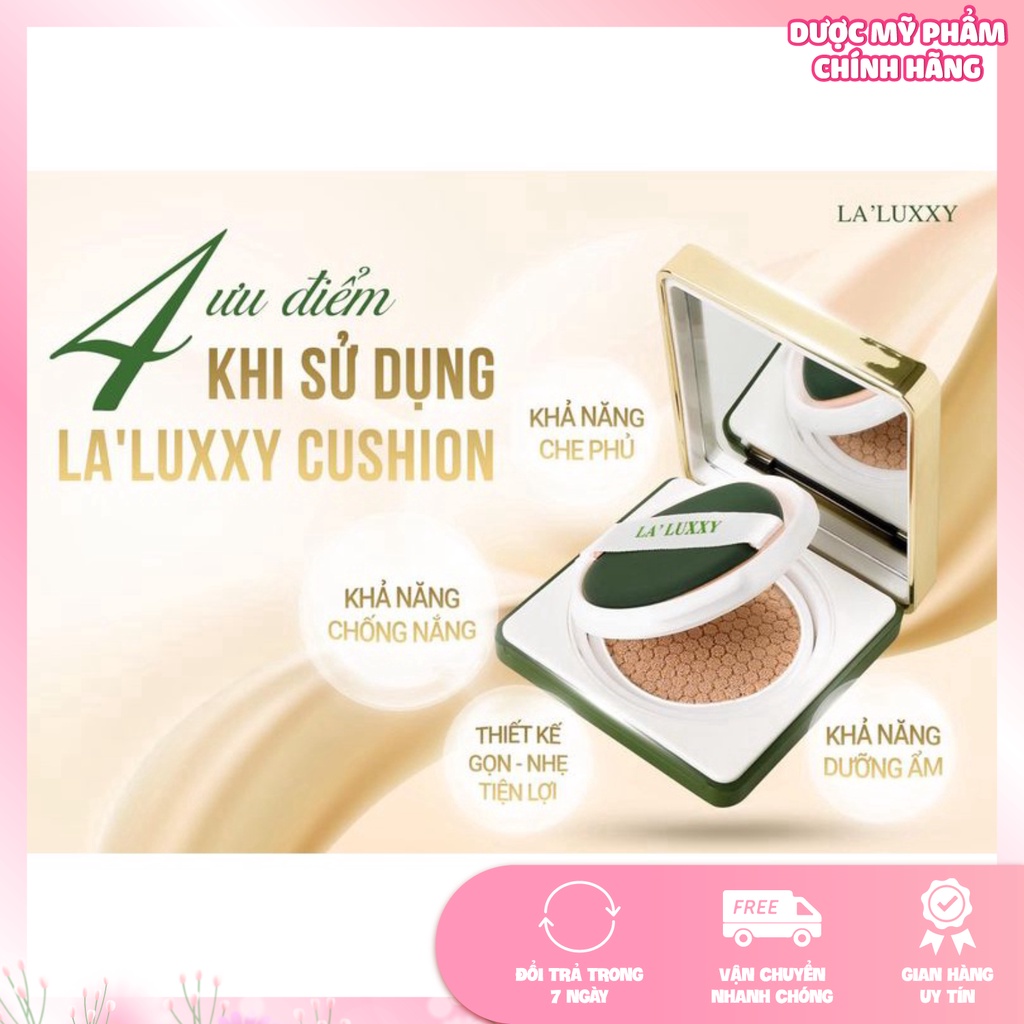 Phấn Nước La'luxxycủa Dr. Lacir giúp che khuyết điểm hoàn hảo cho làn da