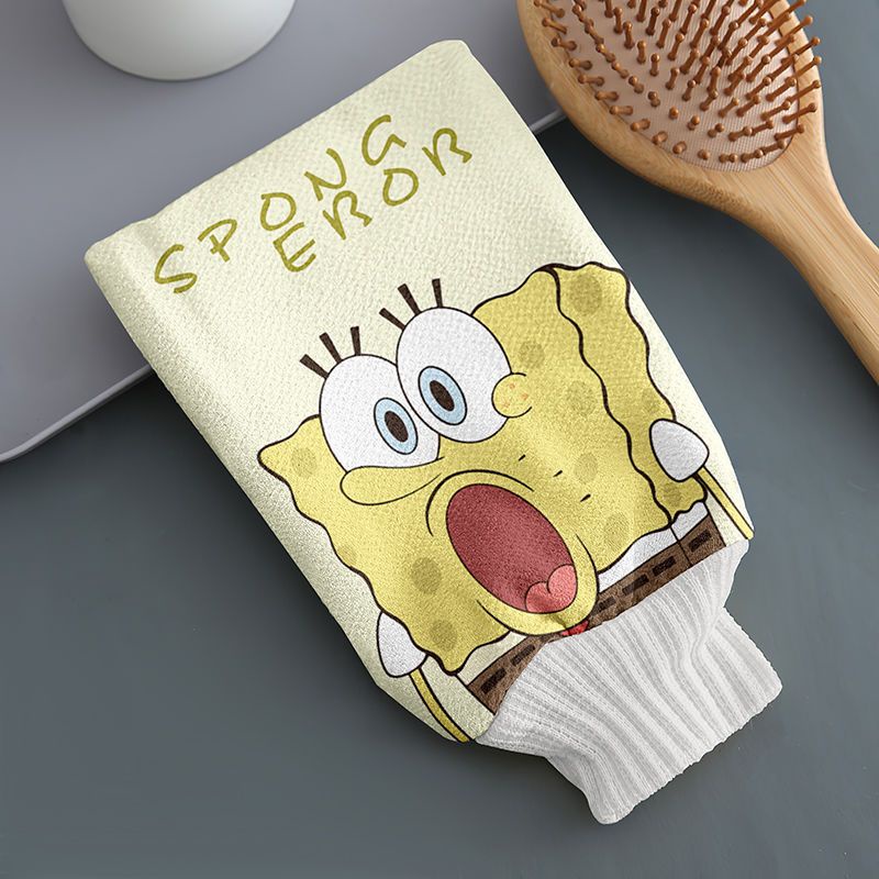 Khăn Tắm Chà Lưng Không Đau Nhân Tạo Hoạt Hình Cho Học Sinh