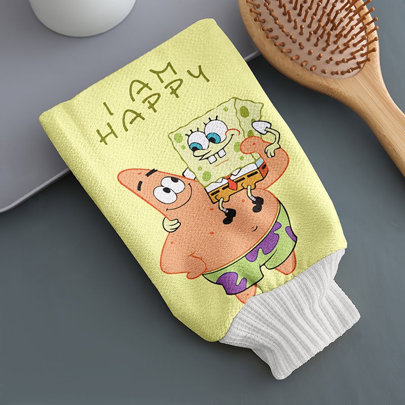 Khăn Tắm Chà Lưng Không Đau Nhân Tạo Hoạt Hình Cho Học Sinh