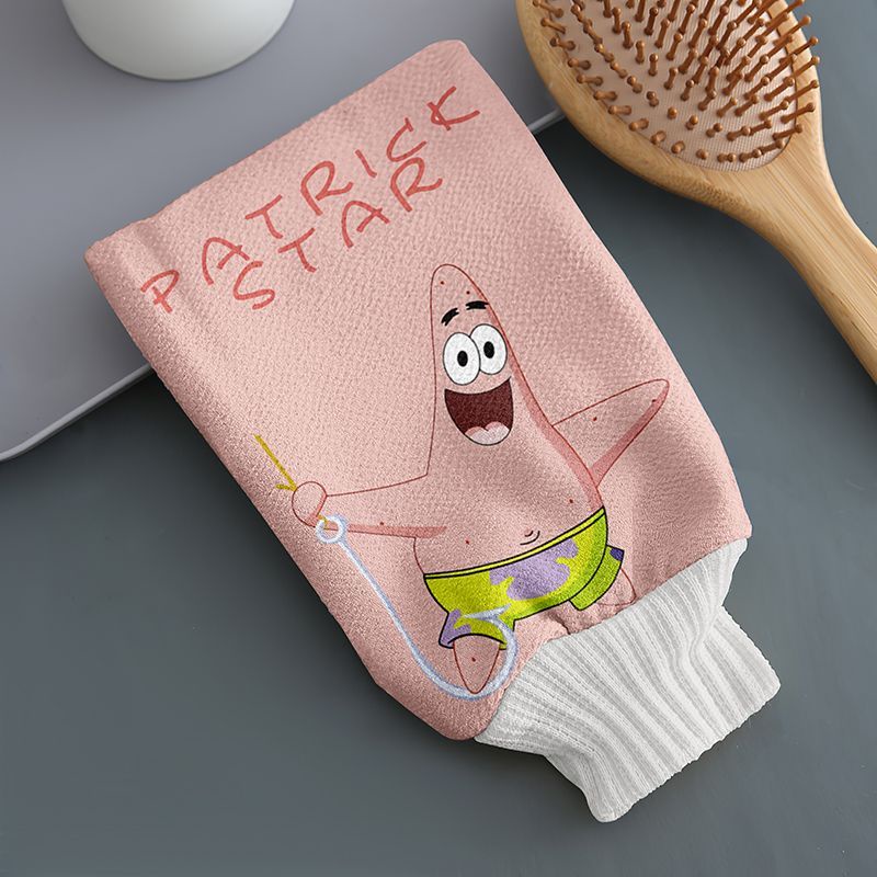 Khăn Tắm Chà Lưng Không Đau Nhân Tạo Hoạt Hình Cho Học Sinh