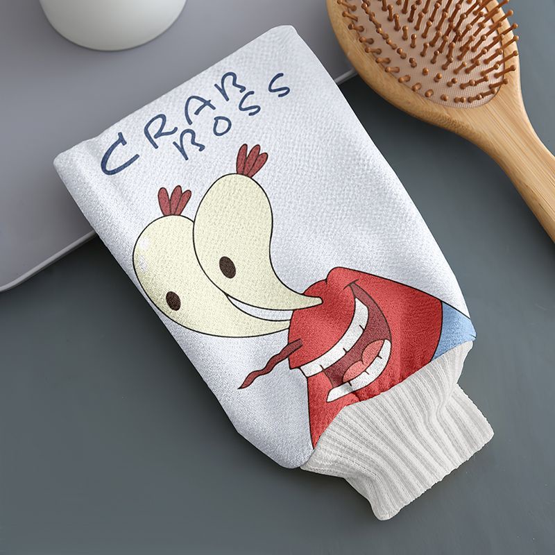 Khăn Tắm Chà Lưng Không Đau Nhân Tạo Hoạt Hình Cho Học Sinh