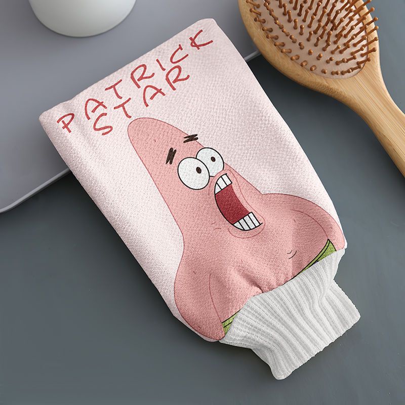 Khăn Tắm Chà Lưng Không Đau Nhân Tạo Hoạt Hình Cho Học Sinh