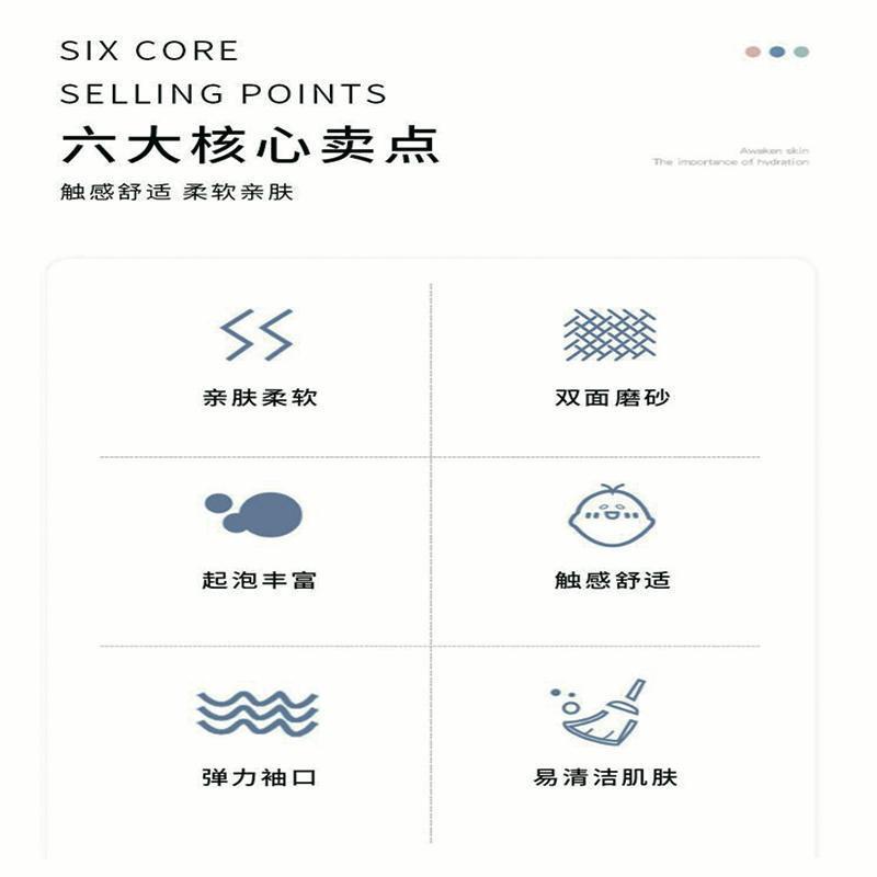 Khăn Tắm Chà Lưng Không Đau Nhân Tạo Hoạt Hình Cho Học Sinh