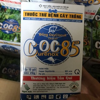 Thuốc trừ bệnh hại cây trồng coc 85 gói 20gr