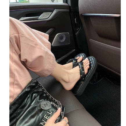 Sandal Xỏ Ngón Đế Dày Thời Trang Đi Biển Cho Nữ