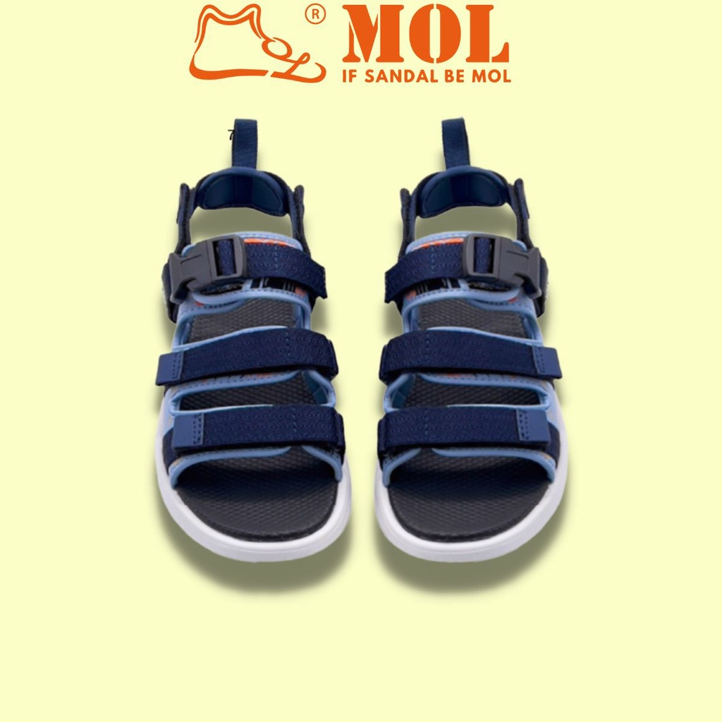 Sandal nữ Vento 3 quai ngang NB126XD màu xanh dương