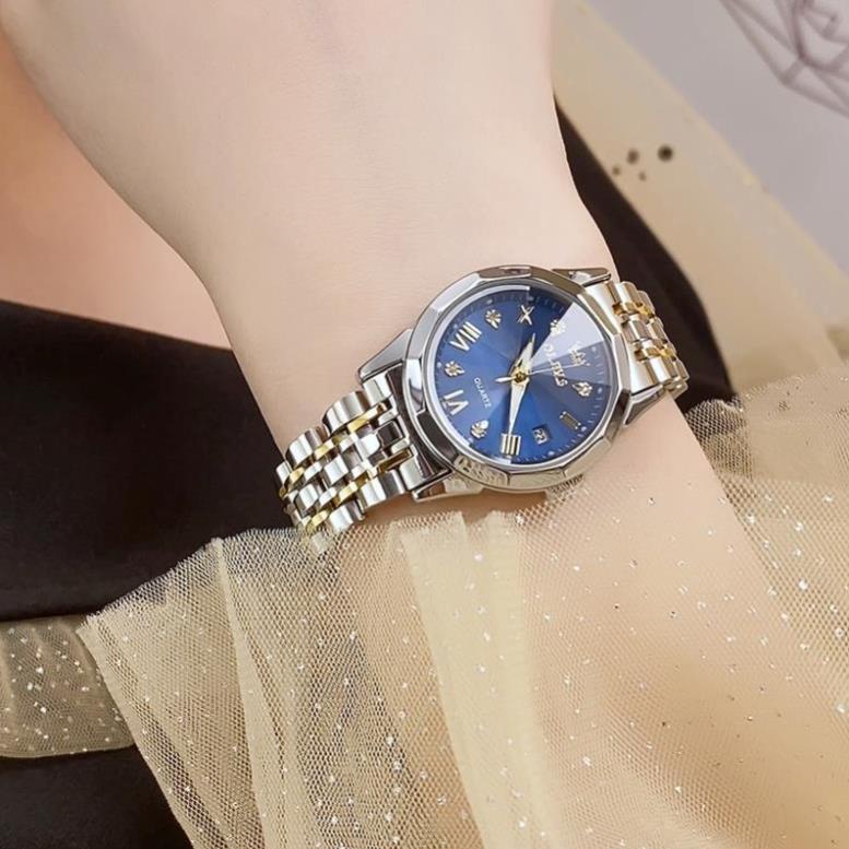 [GIÁ TỐT] OLEVS 9931 Đồng hồ nữ chính hãng Dây đeo bằng thép không gỉ Lịch có chức năng phát sáng Chống thấm nước | BigBuy360 - bigbuy360.vn