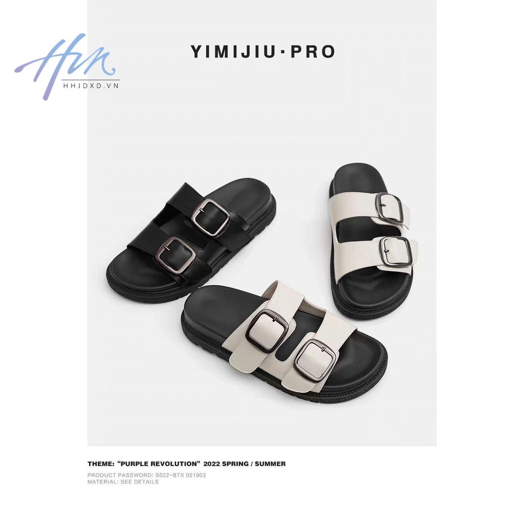 Giày Sandal Đế Dày Hở Ngón Chống Trượt Phong Cách Hàn Quốc Thời Trang Mùa Hè Cho Nữ