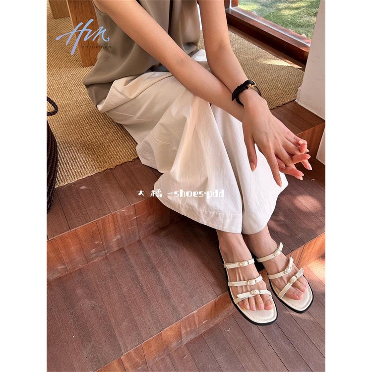 Sandal Hở Ngón Đế Bằng Thiết Kế Mới Thời Trang Mùa Hè 2023