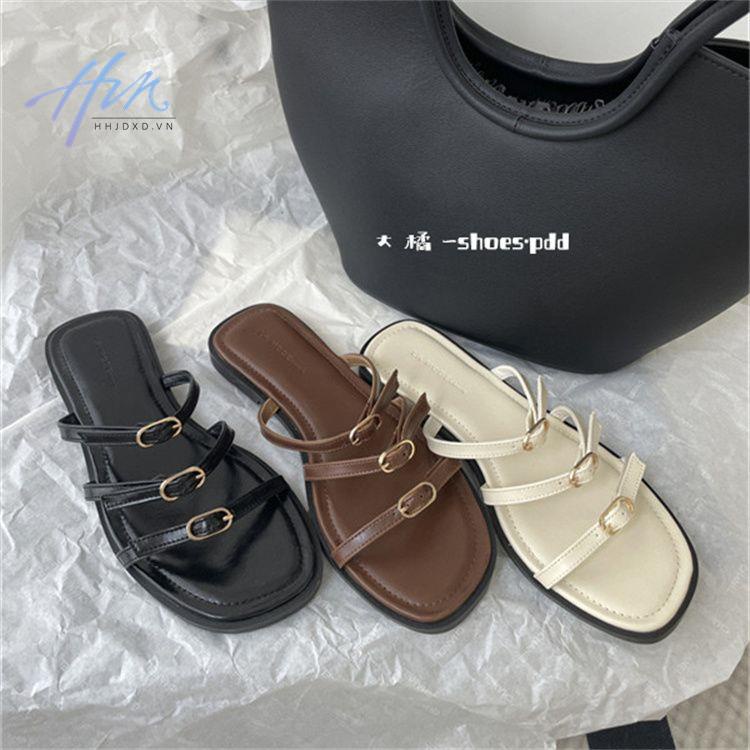 Sandal Hở Ngón Đế Bằng Thiết Kế Mới Thời Trang Mùa Hè 2023