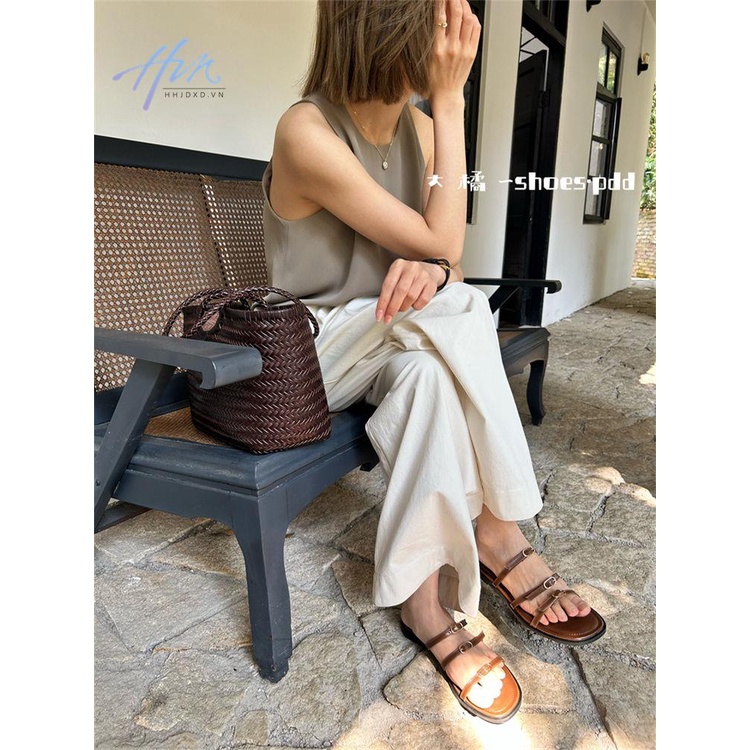 Sandal Hở Ngón Đế Bằng Thiết Kế Mới Thời Trang Mùa Hè 2023