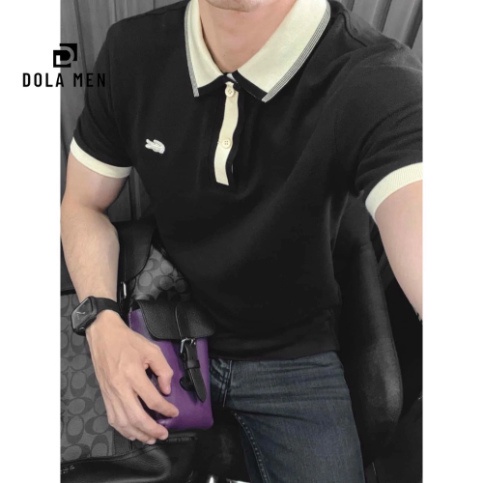 Áo Thun Nam Polo Cá Sấu LACOSTE Phối Cổ France Hàng Xuất Xịn - vải rũ mềm mại cao cấp dáng dài nhẹ mát Có Big Size