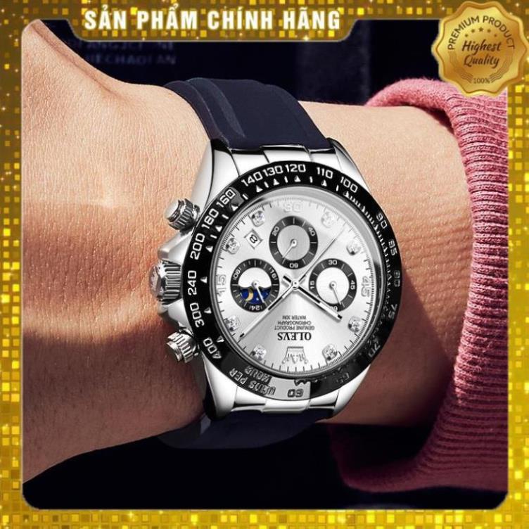 Đồng hồ nam chính hãng Olevs 2875  phát sáng chống vô nước Rolex,bảo hành 12 tháng
