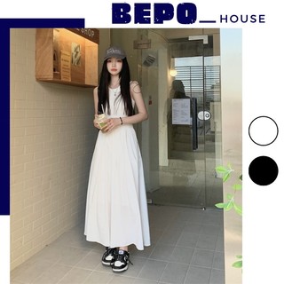 Đầm Dài Thiết Kế Phong Cách Ulzzang Vải Siêu Đẹp BEPO - Hàng có sẵn