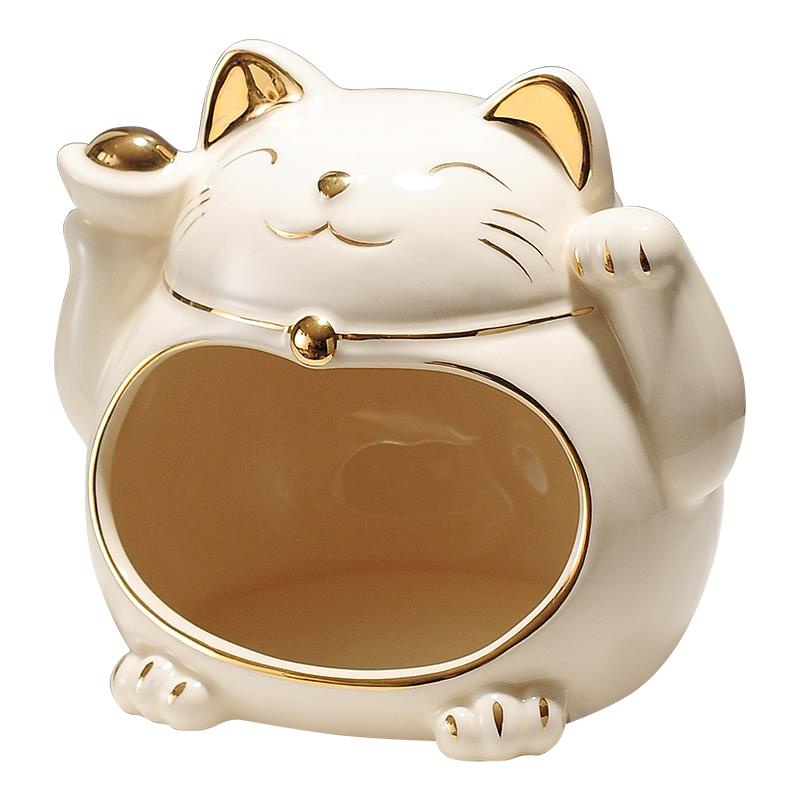 ✈ Mèo May Mắn Vật Trang Trí Lối Vào Phòng Khách Nhà Đèn Trang Trí Sang Trọng Cửa Đặt Chìa Khóa Lưu Trữ Nhà Mới