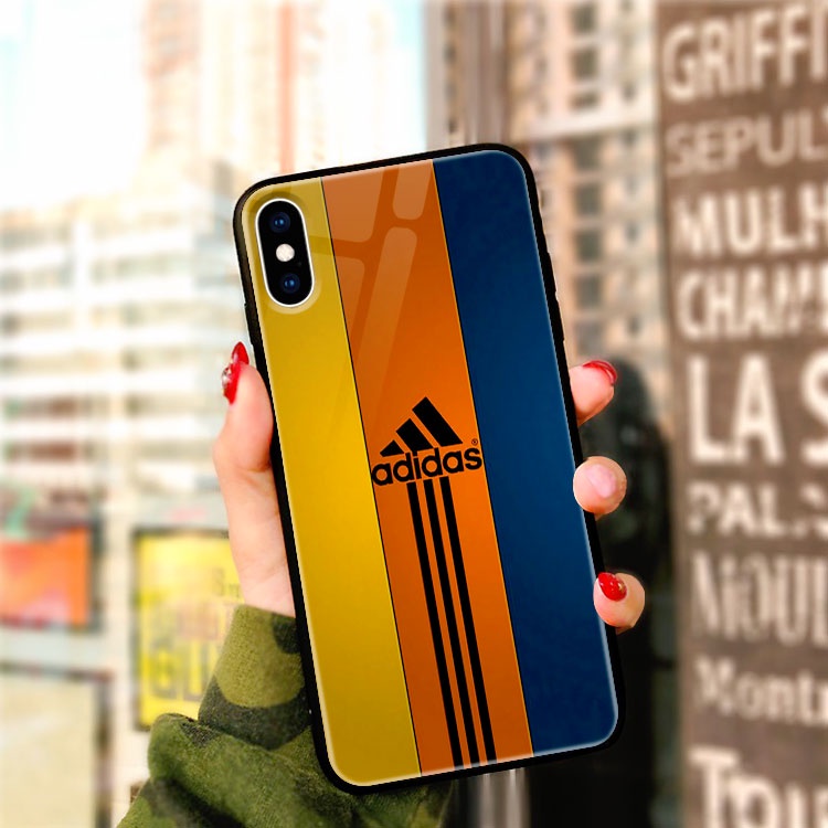 Ốp Lưng Iphone X Chống Bẩn Adidas Logo AUTUMN Cho Iphone 11ProMax/X/Xs/8Plus/Xr/Se/7/Iphone46