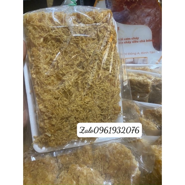 1 miếng cơm cháy chà bông  120g có hút chân không