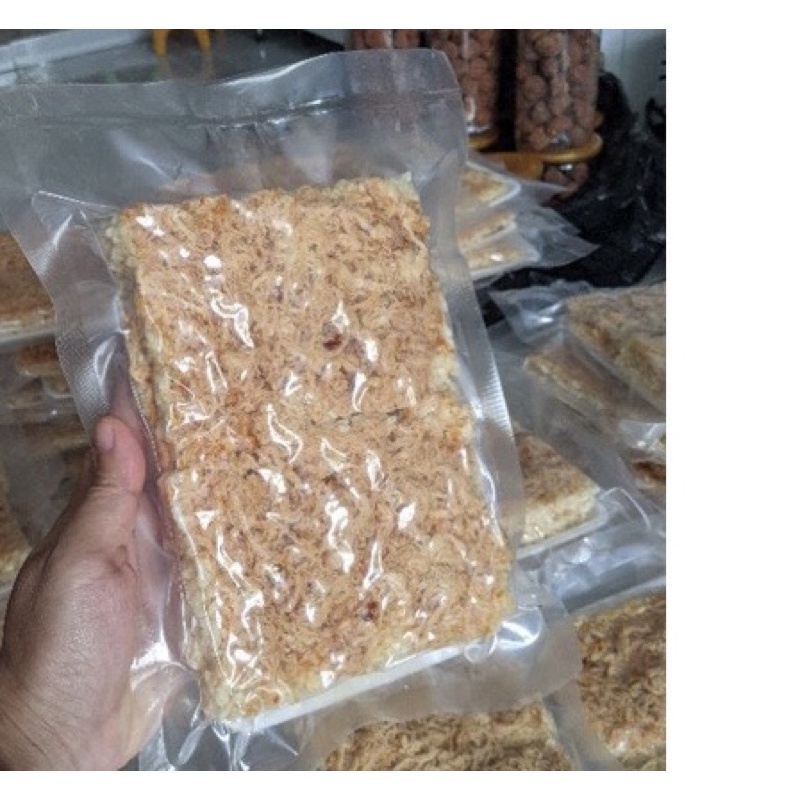 1 miếng cơm cháy chà bông  120g có hút chân không