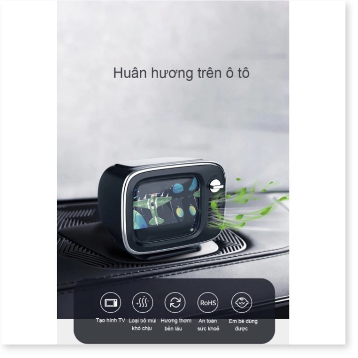 (Chính Hãng FloraHCM) Dầu hương thơm truyền hình TiVi Cổ Điển trên ô tô khử mùi hiệu quả-