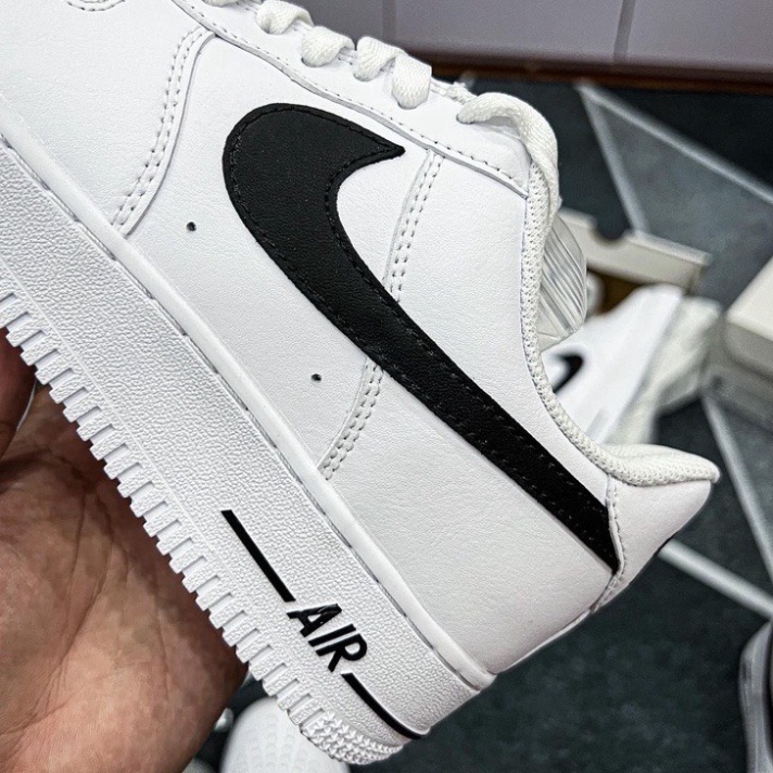 Giày _Nike Air force 1 trắng vệt đen, giày af1 móc đen chuẩn hàng trung Full Phụ Kiện | BigBuy360 - bigbuy360.vn