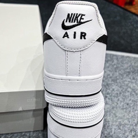 Giày _Nike Air force 1 trắng vệt đen, giày af1 móc đen chuẩn hàng trung Full Phụ Kiện | BigBuy360 - bigbuy360.vn