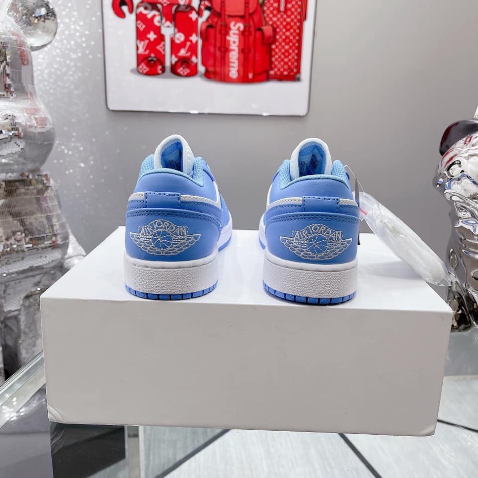 Giày 𝐉𝐨𝐫𝐝𝐚𝐧 Xanh Dương 𝐜ổ thấp - Sneaker Unisex Nam Nữ Hàng cao cấp bản Trung hottrend 2023