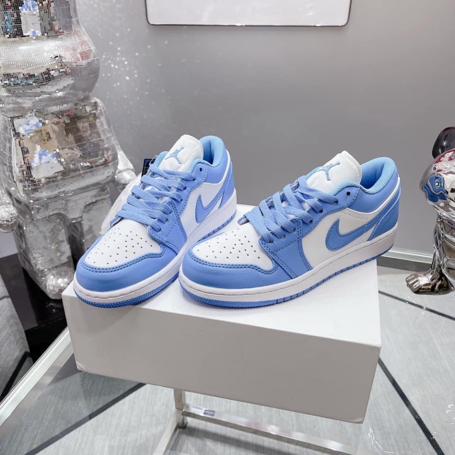 Giày 𝐉𝐨𝐫𝐝𝐚𝐧 Xanh Dương 𝐜ổ thấp - Sneaker Unisex Nam Nữ Hàng cao cấp bản Trung hottrend 2023