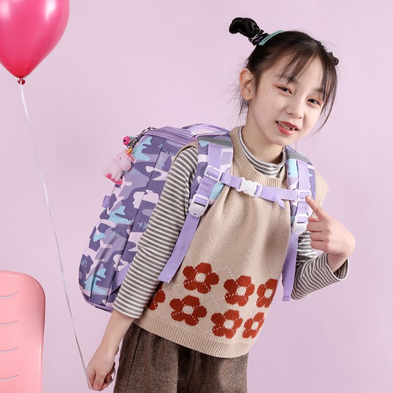 Ba Lô Đi Học Siêu Nhẹ Dành Cho Bé Gái Lớp 12345
