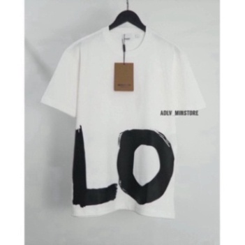 Áo thun tay lỡ Burberry nam nữ chữ LOVE 5D Áo phông đôi đẹp Burberry LOVE phong cách Luxury đen trắng vải cotton AT2 | BigBuy360 - bigbuy360.vn